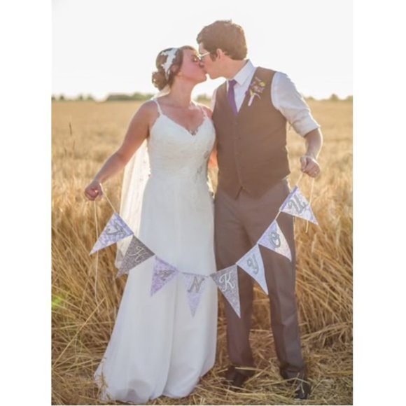 Alfredo Angelo Chiffon Wedding Dress Sweetheart Lace Applique Gown with … - Picture 2 of 14